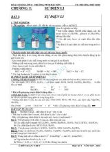 Bài tập Hóa học 11 cơ bản - Chương 1 Sự điện li - Trương Thế Vịnh